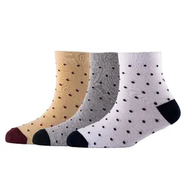 Cotstyle Men Pack Of 3 Cotton Above Ankle Length Socks-image-98