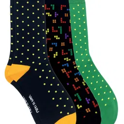 Mint & Oak Men Pack Of 3 Above Ankle-length Socks-28