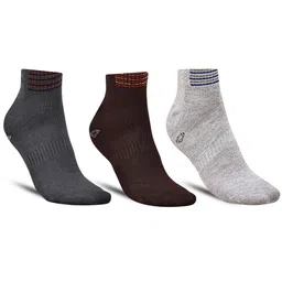 Dollar Socks Men Pack Of 3 Patterned Ankle Length Socks-image-34