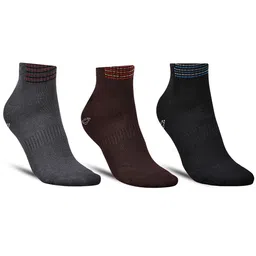 Dollar Socks Men Pack Of 3 Patterned Ankle Length Socks-image-2
