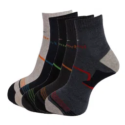 Dollar Socks Men Pack of 5 Assorted Patterned Ankle Length Socks-14