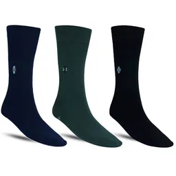 Dollar Socks Men Pack Of 3 Patterned Calf-Length Socks-image-58