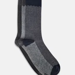 BYFORD by Pantaloons Men Pack Of 3 Patterned Calf-Length Socks-57