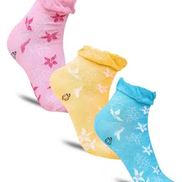 Dollar Socks Men Pack Of 3 Patterned Cotton Ankle-Length Socks-image-26
