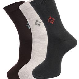 Dollar Socks Men Pack of 3 Assorted Full-Length Socks-picture-49