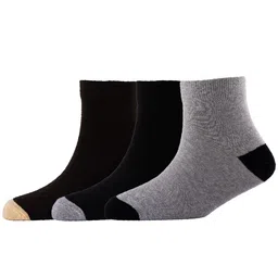 Cotstyle Men Pack Of 3 Patterned  Cotton Above Ankle Length Socks-7