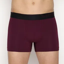 Van Heusen Men Solid 4 Way Stretch Body Defining Fit Trunks IHIQTR1SDP30047-10