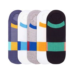 JUMP USA Men Pack of 5 Strips Shoe liners Socks-image-65
