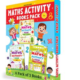 Dreamland Kids Set Of 3 Maths Activity Books-17
