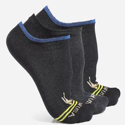JUMP USA Men Pack Of 3 Assorted Ankle-Length Socks-38