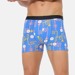 bummer Men Printed Micro Modal Dixie Blues Trunk-image-45