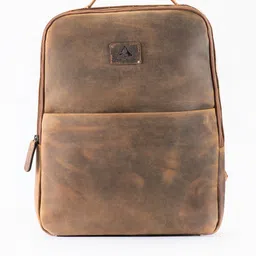 Picco Massimo Unisex Tan Backpack-image-32