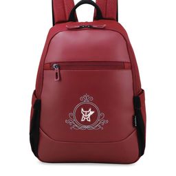 Arctic Fox Unisex Maroon Backpacks-15