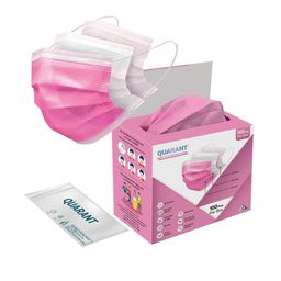 QUARANT 100-Pcs 3 Ply Anti-Pollution Disposable Face Mask-0