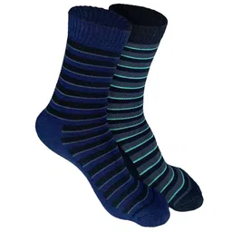 HEELIUM Odour-Free Breathable Bamboo Crew Length Formal Socks-45