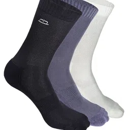 HEELIUM Odour-Free Breathable Bamboo Crew Length Formal Socks-10