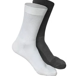 HEELIUM Odour-Free Breathable Bamboo Crew Length Formal Socks-picture-40