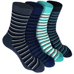 Heelium Odour-Free Breathable Bamboo Crew Length Formal Socks-image-11