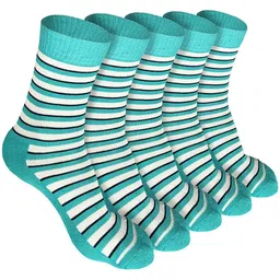 Heelium Odour-Free Breathable Bamboo Crew Length Formal Socks-16