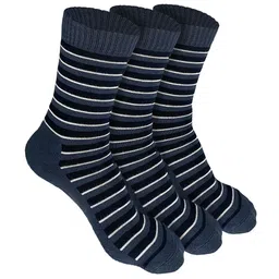 Heelium Odour-Free Breathable Bamboo Crew Length Formal Socks-image-57