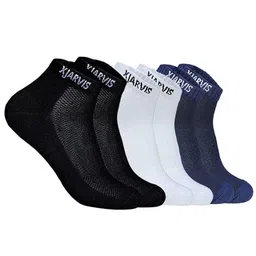 Xjarvis Pack Of 3 Assorted Ankle-Length Sports Socks-33
