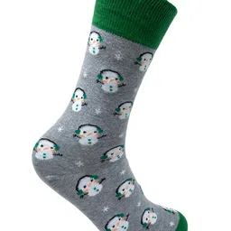 Mint & Oak Men Pack Of 2 Patterned Ankle & Calf Length Socks image 3