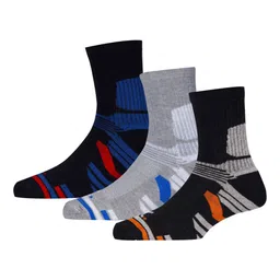 RC. ROYAL CLASS Men Pack Of 3 Patterned Calf-Length Socks image 3