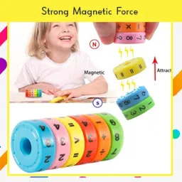 finzatik Magnetic Arithmetic Learning Toy,Magnetic Arithmetic Learning Toy,Colorful image 4
