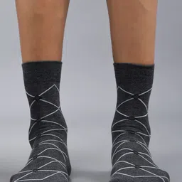 Force NXT Men Pack Of 2 Patterned Calf-Length Socks image 2