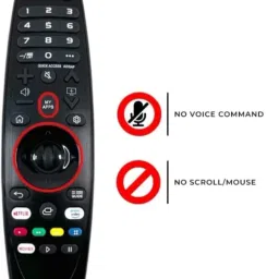 KDP LG Remote Control with Netflix and Prime Functions (Without Voice & Mouse Features) LG Remote Controller image 2