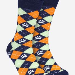 TOFFCRAFT Pack Of 4 Patterned Calf Length Socks image 4