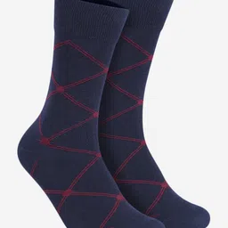 TOFFCRAFT Pack Of 4 Patterned Calf Length Socks image 4