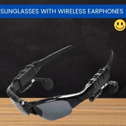 YAROH Bluetooth Sunglasses With Wireless Earphones Attached & Stereo Sound FeatureR37-image-91