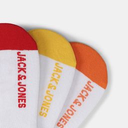 Jack & Jones Men Pack Of 3 Patterned Shoe Liners image 3