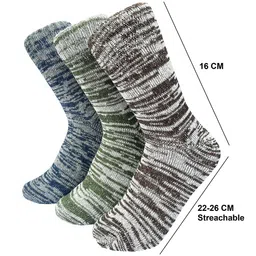Alexvyan Pack Of 3 Patterned Calf-Length Socks image 2