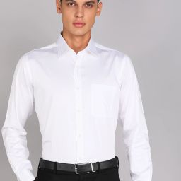 Men Slim Fit Solid Formal Shirt-image-37