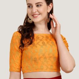 Boat Neck Women Blouse-image-91