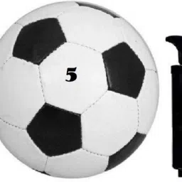 Rugby Solid Synthetic With Air Pump Football - Size: 5-image-19