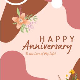 Husband Wife Love Anniversary Printed Greeting Card-image-29