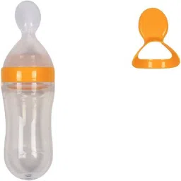 Baby Squeezy Food Grade Silicone Spoon Bottle Feeder- Silicone-27