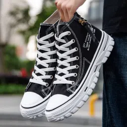 Casual Sneakers Canvas Boots Gym OutDoor Training Shoes For Boys And Men Sneakers For Men-image-82