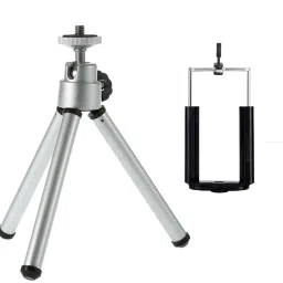 Huntindia Mobile Indoor Holder Mini Selfie Stick 1/4 Thread Mini Desktop Tripod Stand Tripod, Tripod Kit, Tripod Ball Head, Tripod Clamp, Monopod, Tripod Bracket-image-81