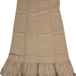 Belizs Dark Beige Pure Cotton Petticoat-image-58