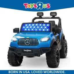 888 MERC BLUE (1-8yrs) Jeep Battery Operated Ride On-42