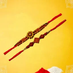 Designer PD-Rakhi-1514-N Plastic (PVC) Rakhi Set-image-35