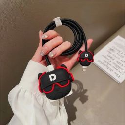MOBISINGH Silicone Pull String Headphone Case For Compatible with Apple 20W Adapter-37