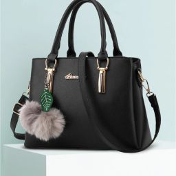 Women Black Messenger Bag-image-63
