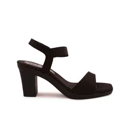 DEAS Open Toe Block Heels With Backstrap image 3