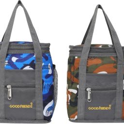 Combo Lunch Bag for Office Men, Boys & Girls- Good Quality Tiffin Bag for School Waterproof Lunch Bag-image-32