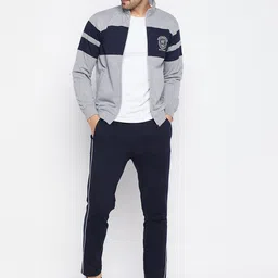 WILD WEST Men Colourblocked Tracksuit-picture-54